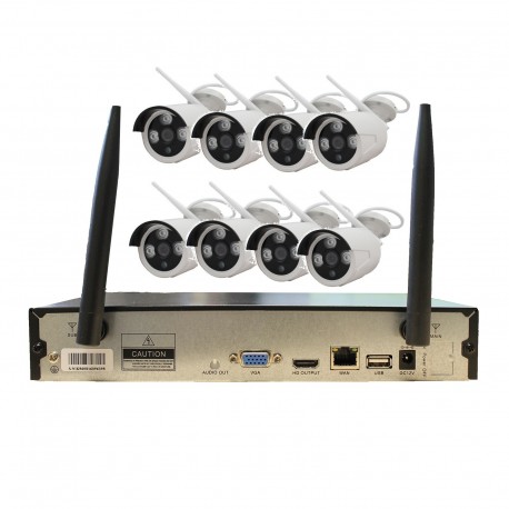 Kit Videosorveglianza Wireless IP 4 Canali