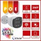 KIT 10 CANALI POE 8MPX FULL COLOR 3MPX